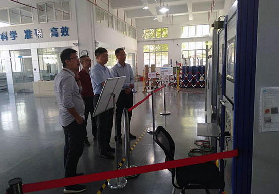 中國質量認證中心(CQC)廣州分公司劉江主任蒞臨廣東雷寧普參觀指導 中國質量認證中心(CQC)廣州分公司劉江主任蒞臨廣東雷寧普參觀指導